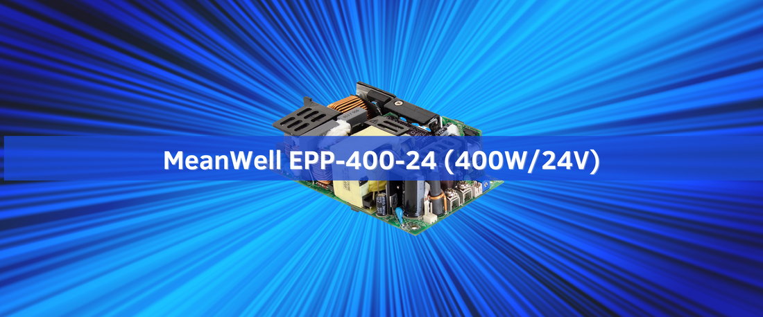 NEU +++ MeanWell EPP-400-24 (400W/24V) Einbau-Netzteil +++