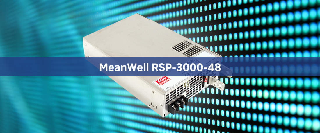 MeanWell RSP-3000-48 (3000W/48V) Einbaunetzteil / Netzteilbaustein