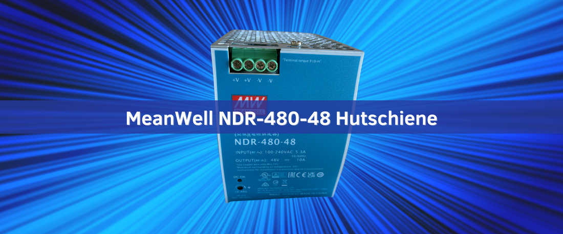 MeanWell NDR-480-48 (480W/48V) Hutschienen-Netzteil