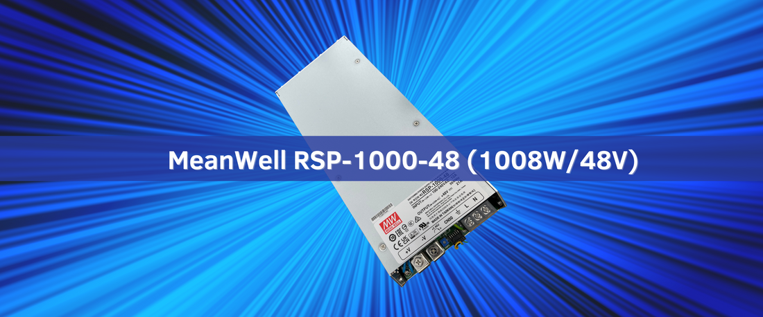 MeanWell RSP-1000-48 (1008W/48V) - Einbau-Netzteil