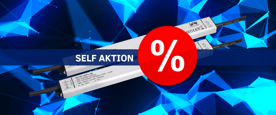 SONDERAKTION - SELF LED-Netzteile der SLT-Serie