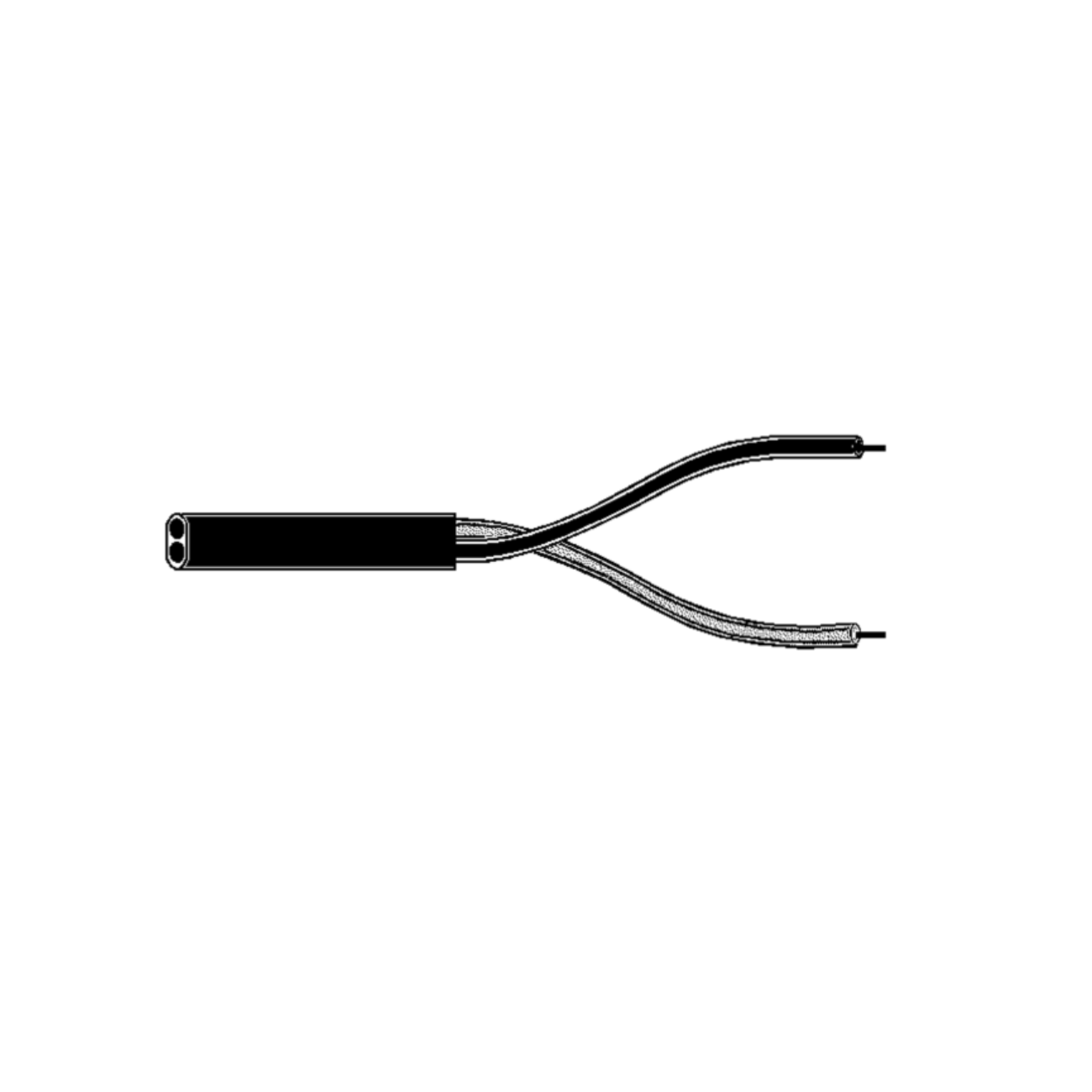 XBK-KABEL Netzkabel 10100101 100M RING H03VVH2-F 2 0,75mm² 100m Ring