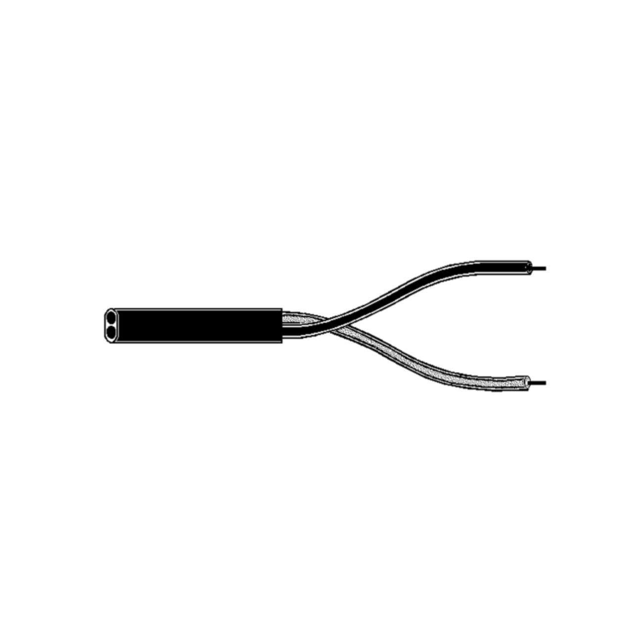 XBK-KABEL Netzkabel 10100102 100M RING H03VVH2-F 2 0,75mm² 100m Ring