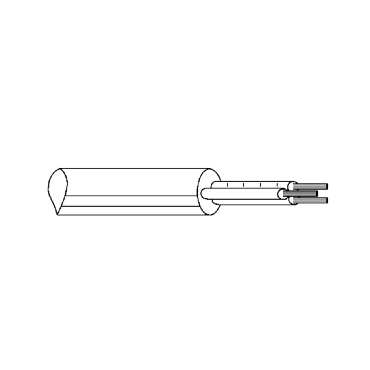 Wagner Netzkabel 3001128 H03VVH2-F 3 0,75mm² 100m Ring