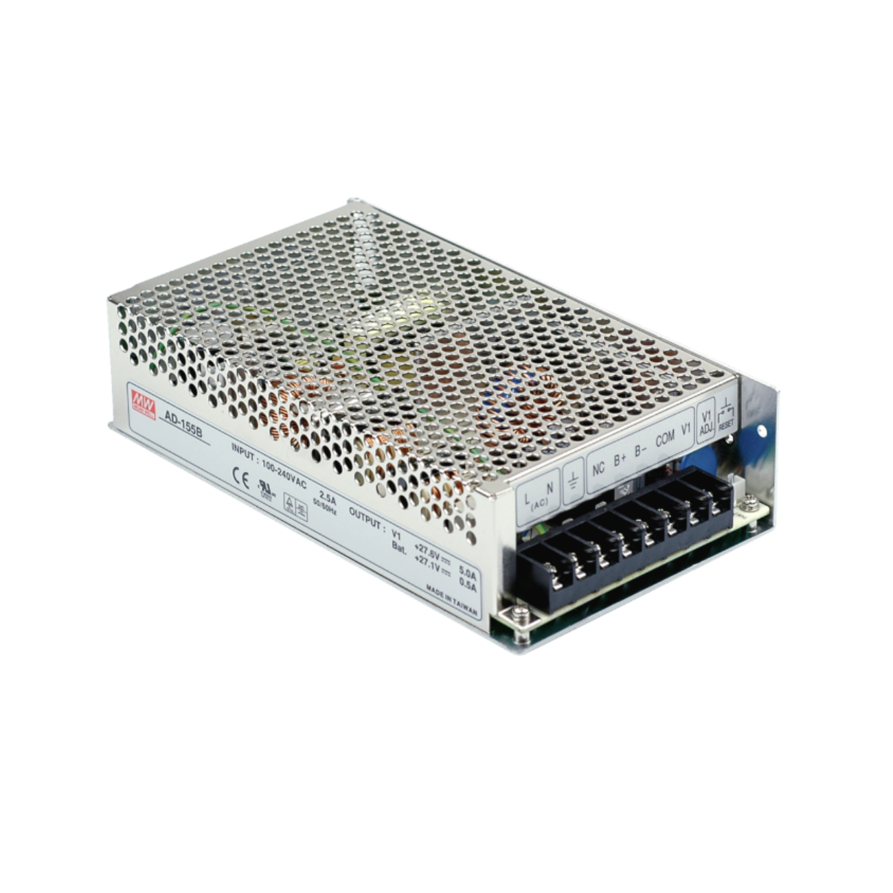 MEAN WELL AD-155A Unterbrechungsfreie Stromversorgung (USV) (151,55W/13,8V/10,5A) Energiespeicher extern