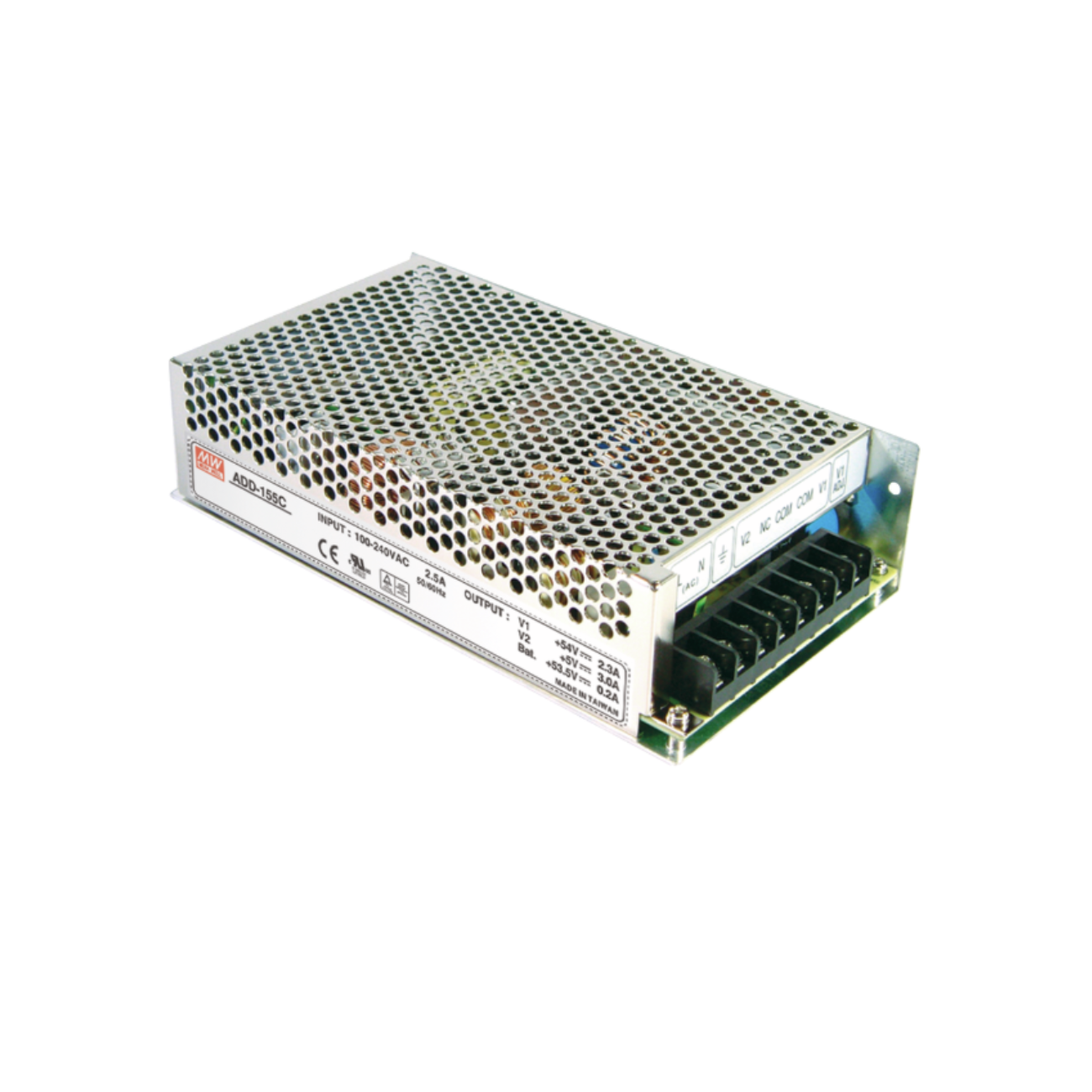MEAN WELL AD-155A Unterbrechungsfreie Stromversorgung (USV) (152,75W/13,8V/9,5A) Energiespeicher extern