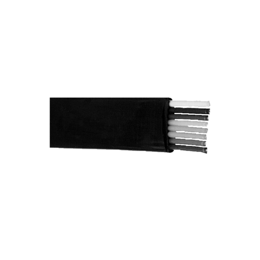 Digitus Flachbandkabel AK-460701-100-S 6 7x0,10mm Schwarz 100m Spule