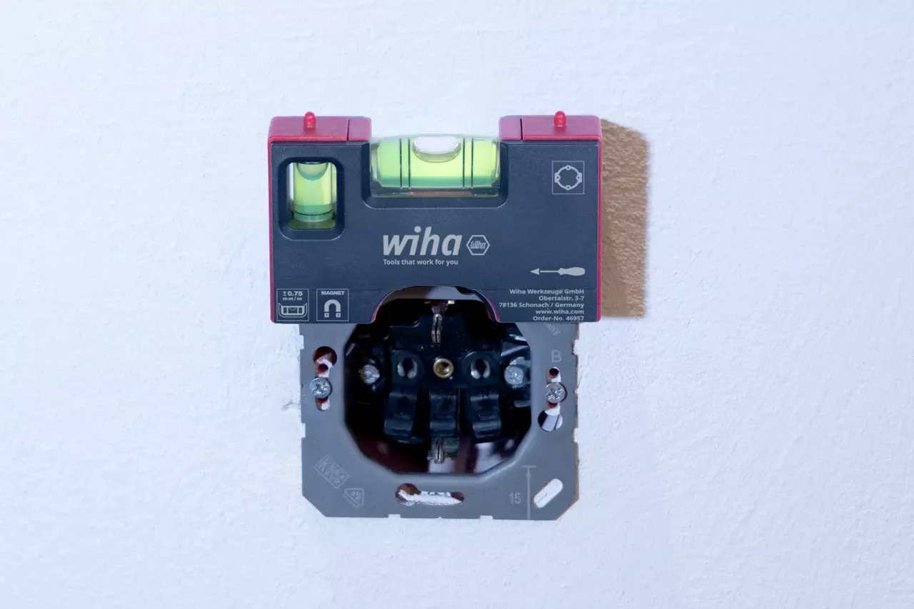 Wiha Mini-Wasserwaage Pocket 80 mm mit Magnet (46957)