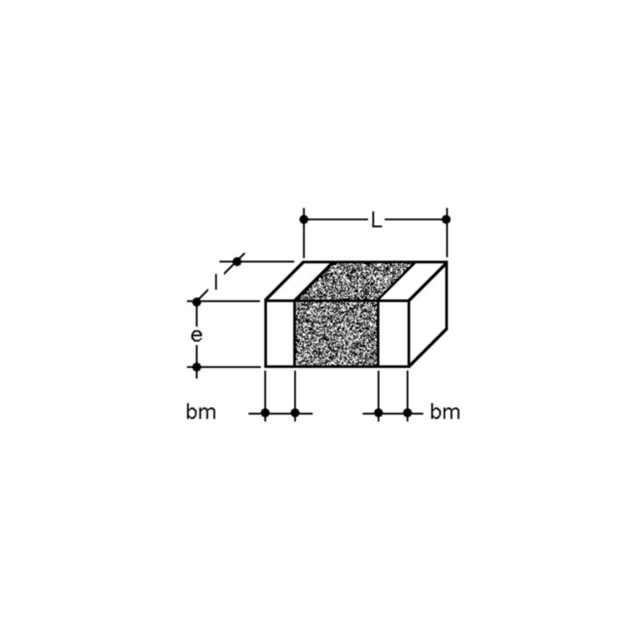 500x Samsung SMD Keramik-Vielschichtkondensator, 100nF, 50V, X7R, 10%, 1206, Klasse II (CL31)