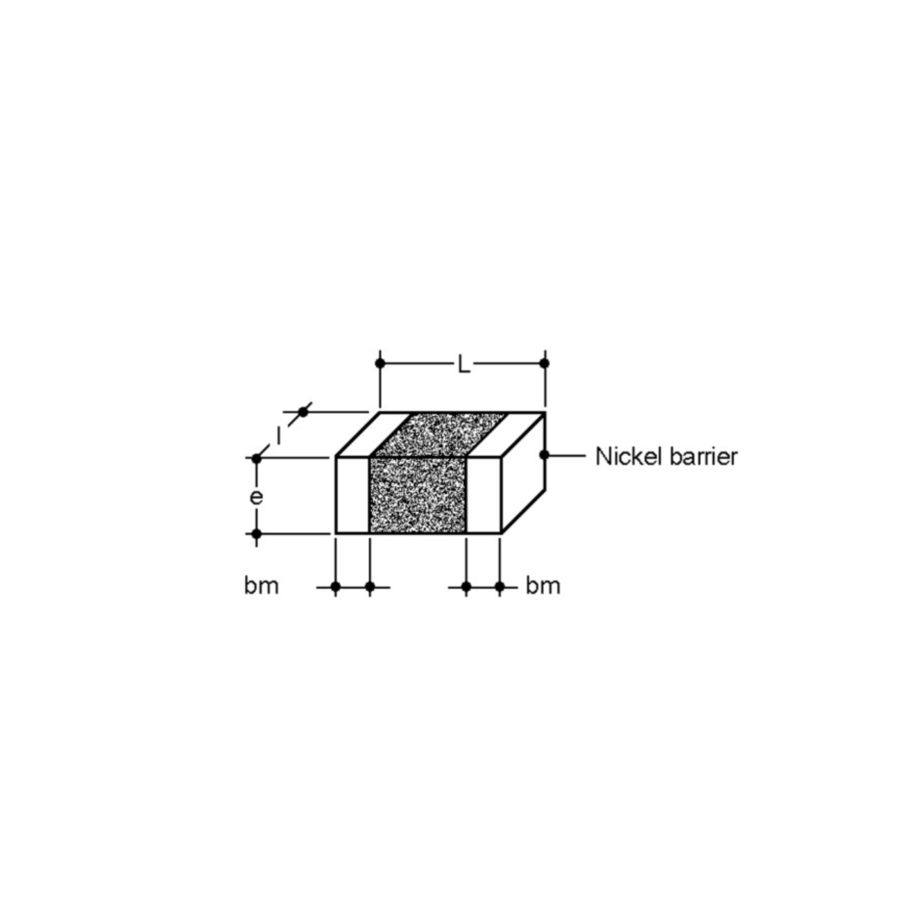 500x Darfon SMD Keramik-Vielschichtkondensator, 100nF, 50V, X7R, 10%, 0603, Klasse II (C1608)