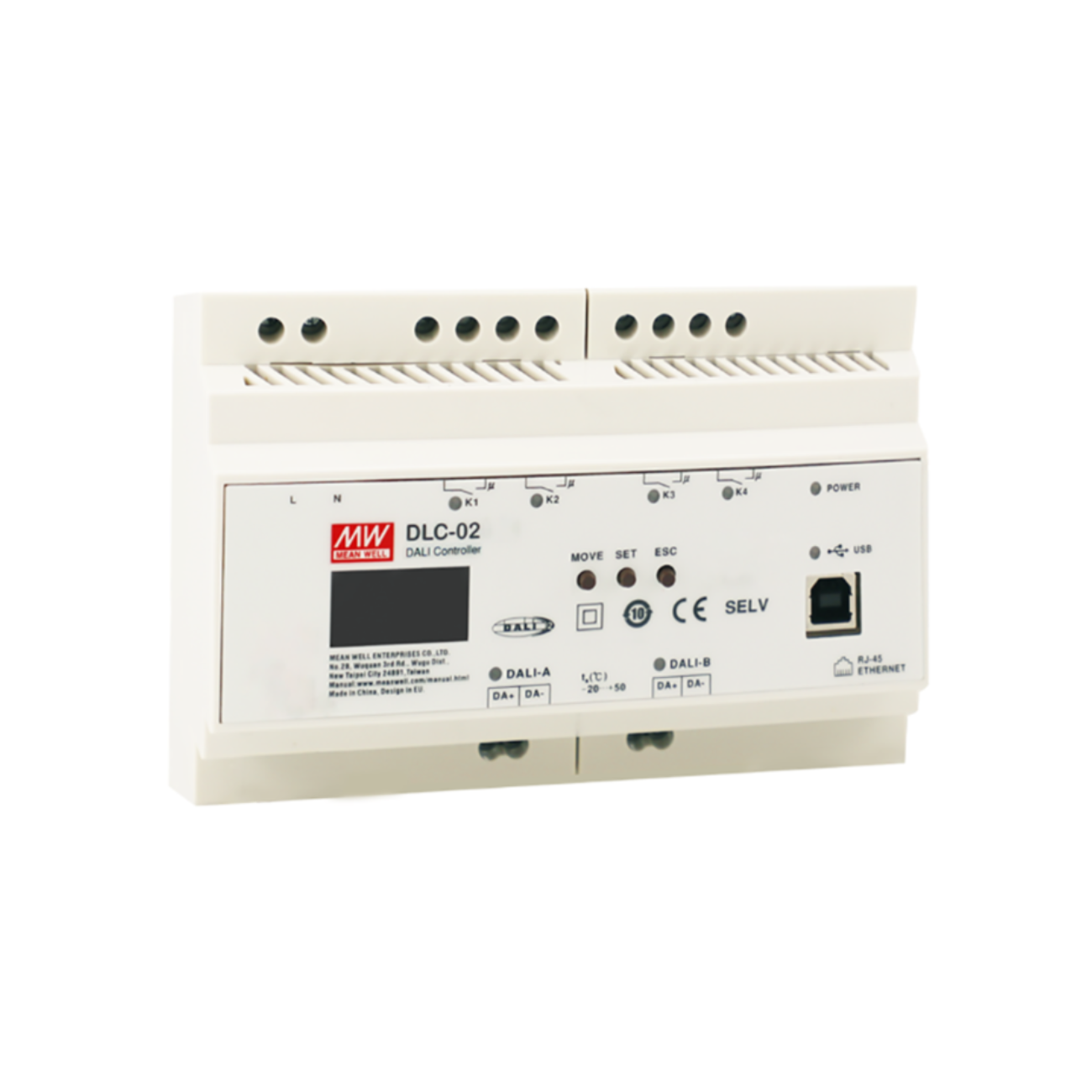 MEAN WELL DLC-02 DALI Application Controller