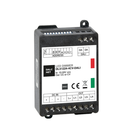 DALCNET DLX1224-4CV-DALI Dali Dimmer CV 240W / 5 A / 12V-24V - Netzteilshop24.de