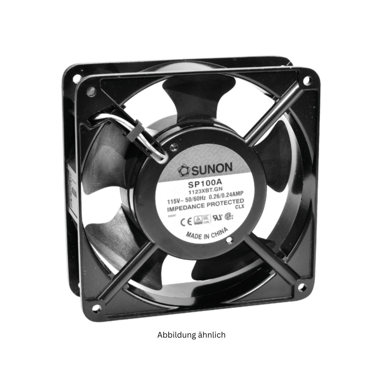 SUNON AC-Axial Lüfter DP203A-2123LBT.A24.GN (230VAC/120x38mm/93,42m³/h)