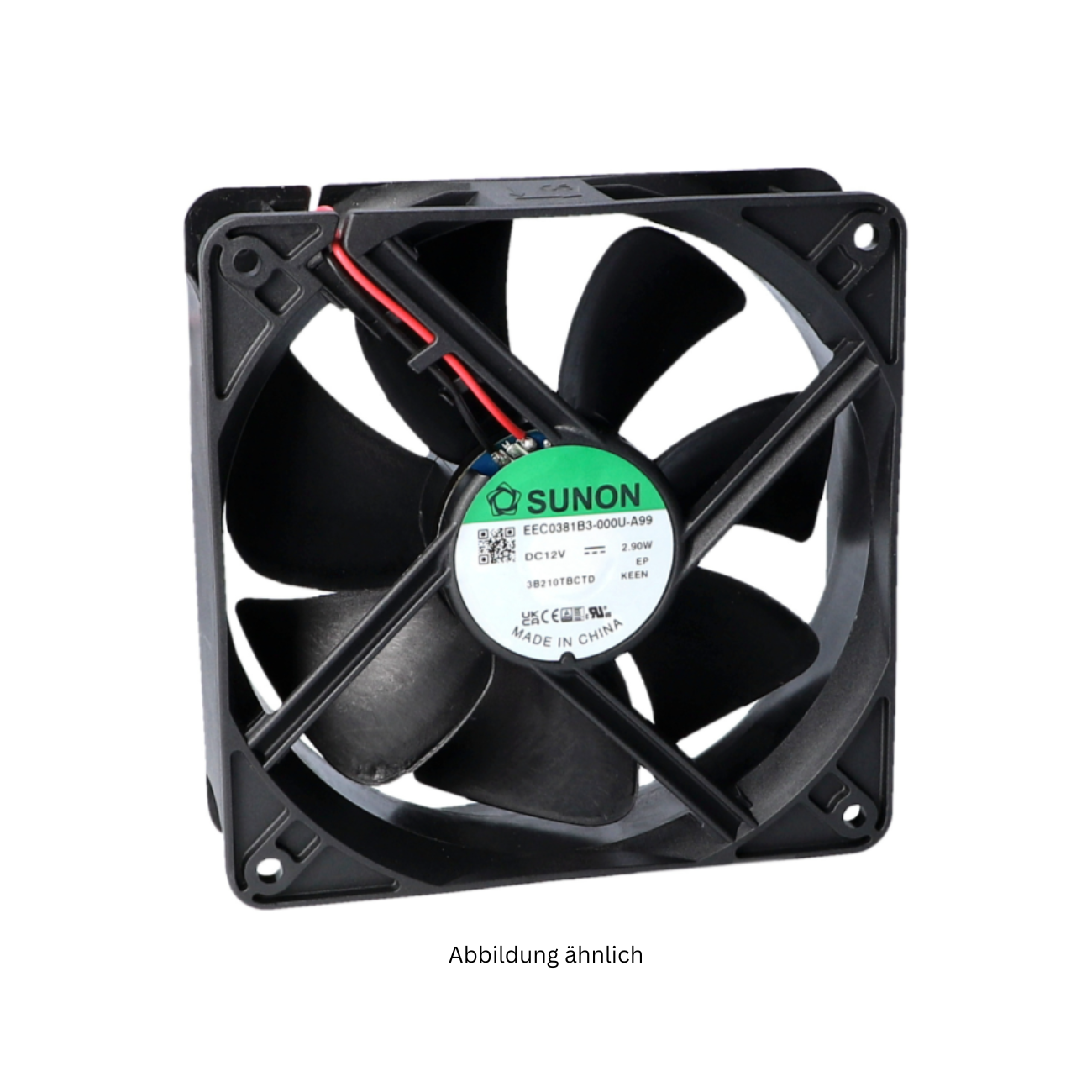 SUNON DC-Axial Lüfter EEC0381B1-000U-A99 (12VDC/120x38mm/234,4m³/h)