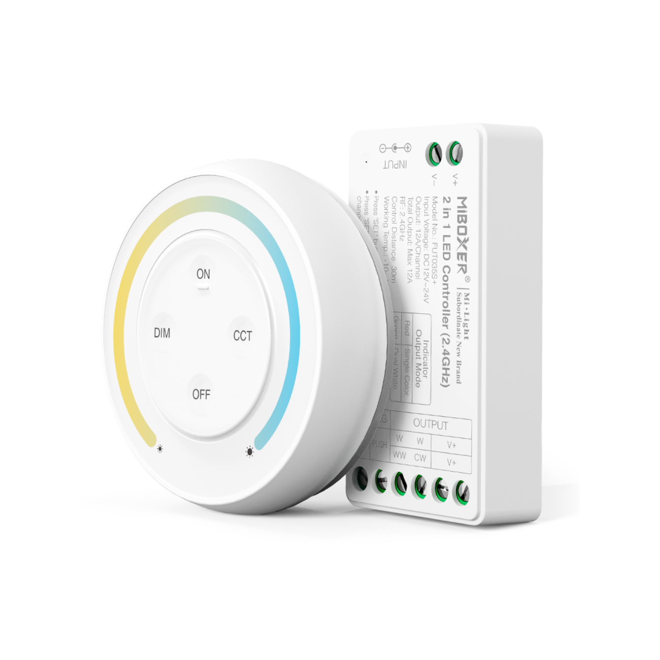 FUT035SA+ - MiLight LED-Controller inkl. Fernbedienung - Netzteilshop24.de