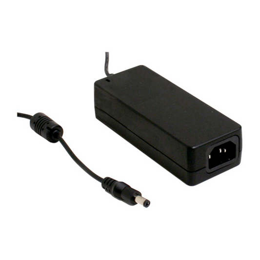 MeanWell GSM60A09-P1J (54W / 9V) Medizinisches Tischnetzteil - Netzteilshop24.de