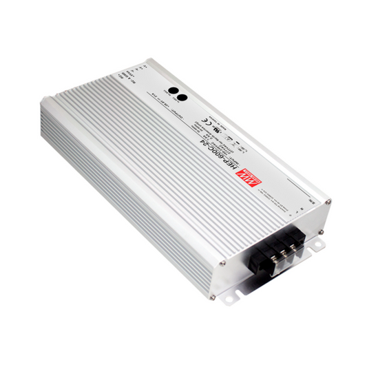 MeanWell HEP-600C-12 (14,4V) Ladegerät für Blei- und Li-ion-Akkus / Akkulader - Netzteilshop24.de