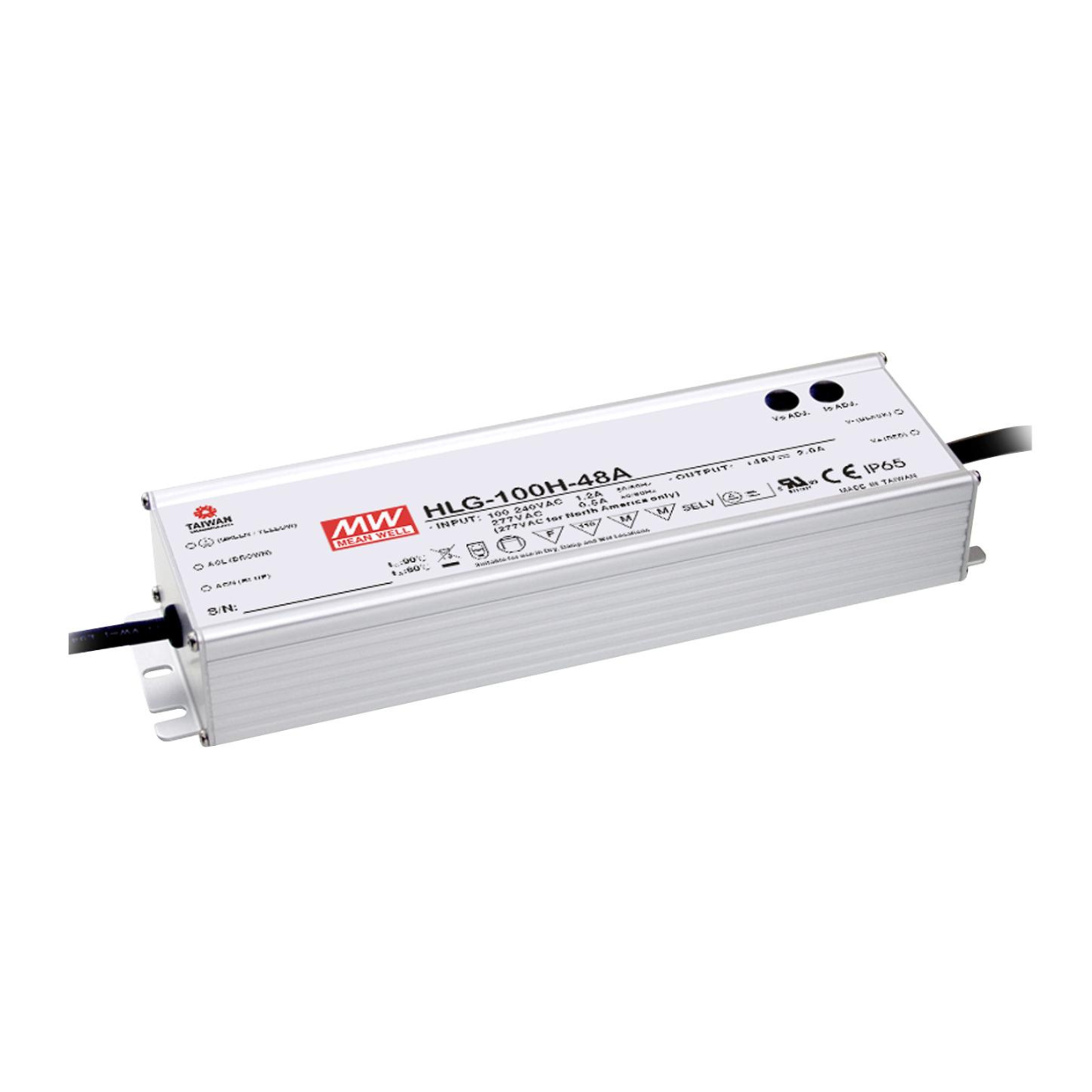 MeanWell HLG-100H-30B (96W/30V) LED-Netzteil (dimmbar)