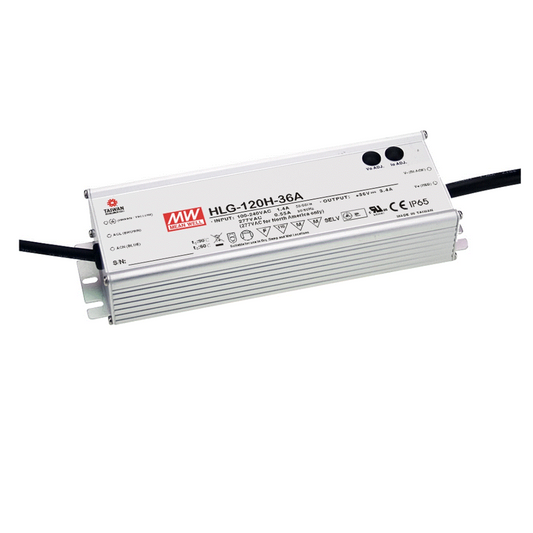 MeanWell HLG-120H-15B (120W/15V) LED-Netzteil (dimmbar) - Netzteilshop24.de