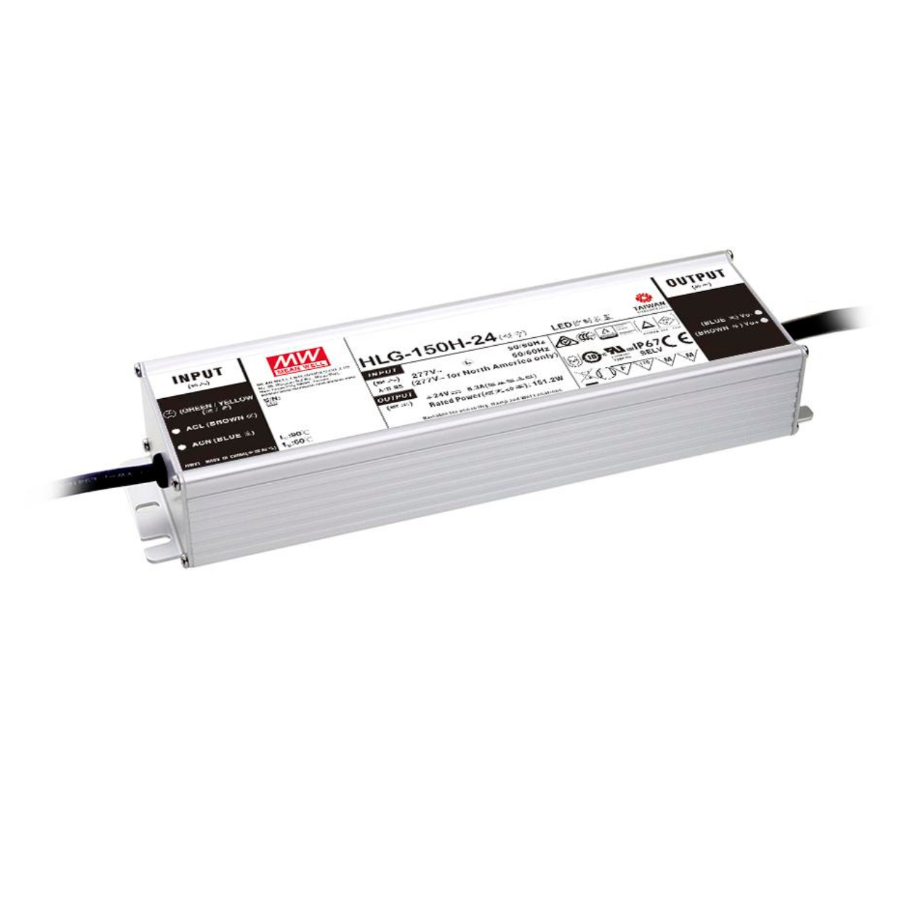 MeanWell HLG-150H-12AB (150W/12V) LED-Netzteil (dimmbar)