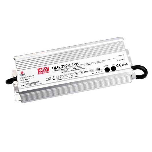 MeanWell HLG-320H-24AB (320W/24V) LED-Netzteil (dimmbar)