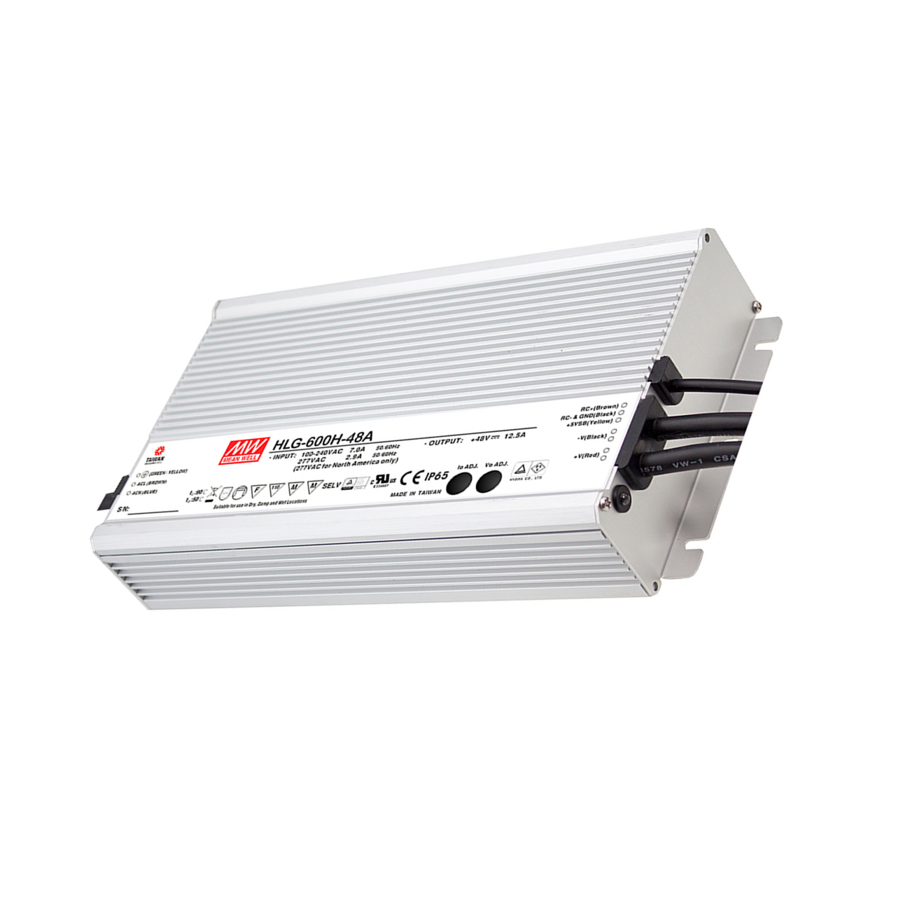 MeanWell HLG-600H-12A (480W/12V) LED-Netzteil