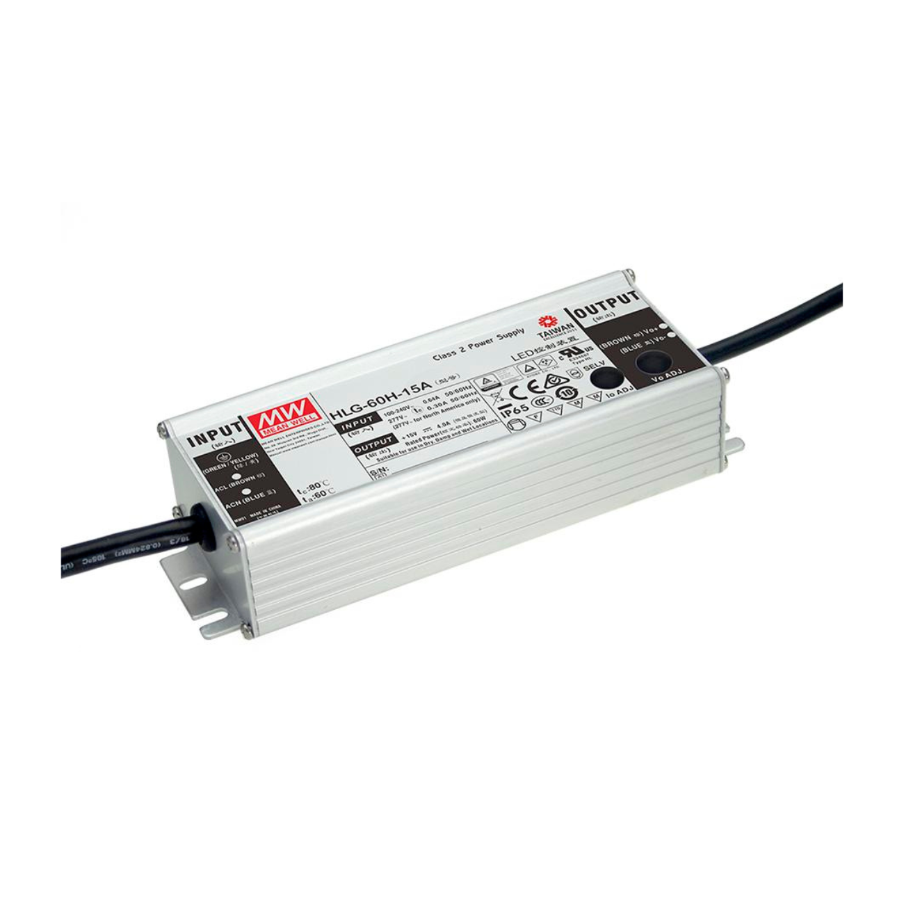 MeanWell HLG-60H-20A (60W/20V) LED-Netzteil