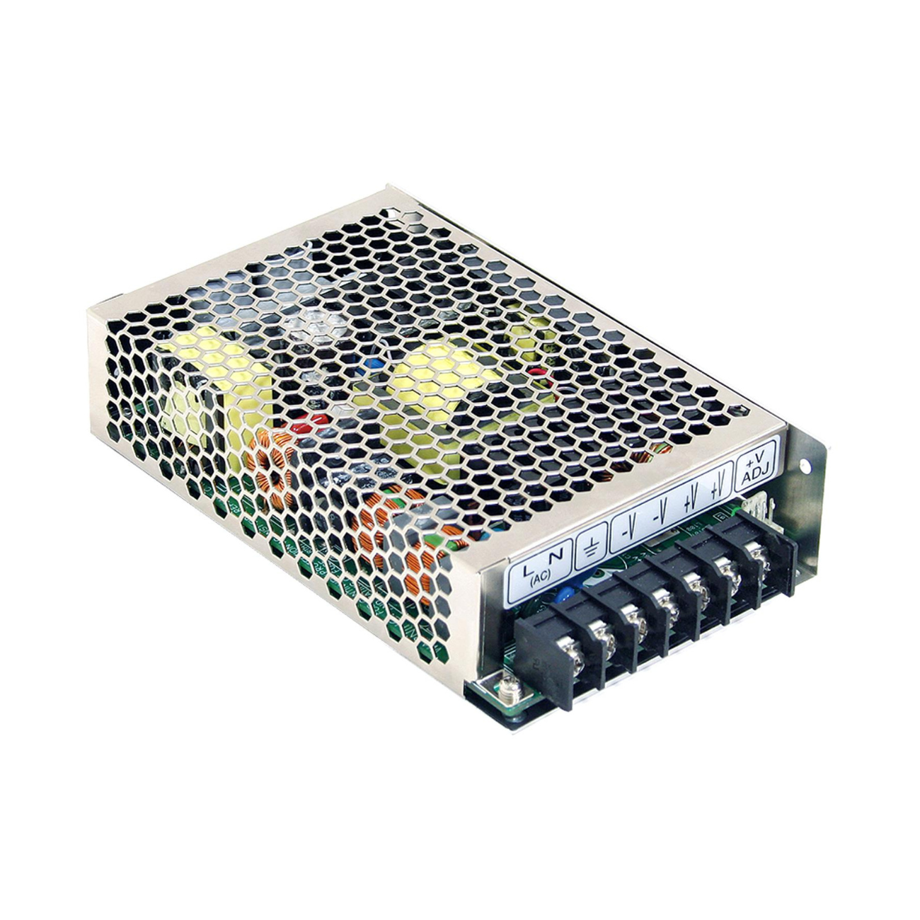 MeanWell HRP-100-15 (105W/15V) Schaltnetzteil / AC/DC-Netzteilbaustein - Netzteilshop24.de