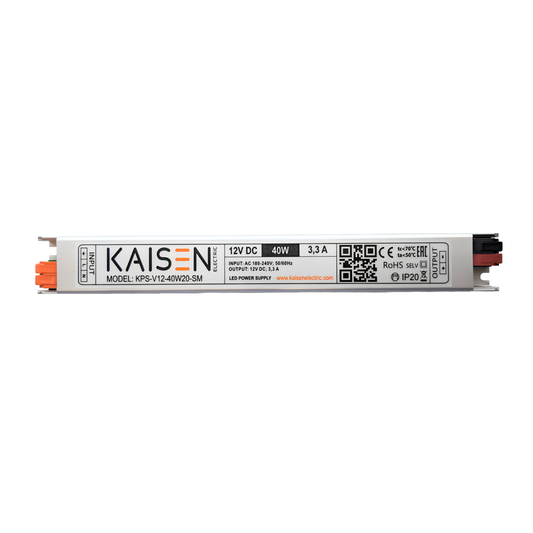 KAISEN KPS-V12-40W20-SM (40W/12V) Indoor Slim-Type LED-Netzteil