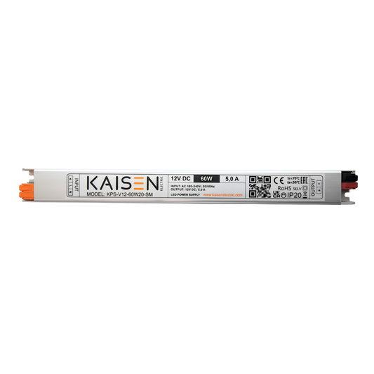 KAISEN KPS-V24-60W20-SM (60W/24V) Indoor Slim-Type LED-Netzteil