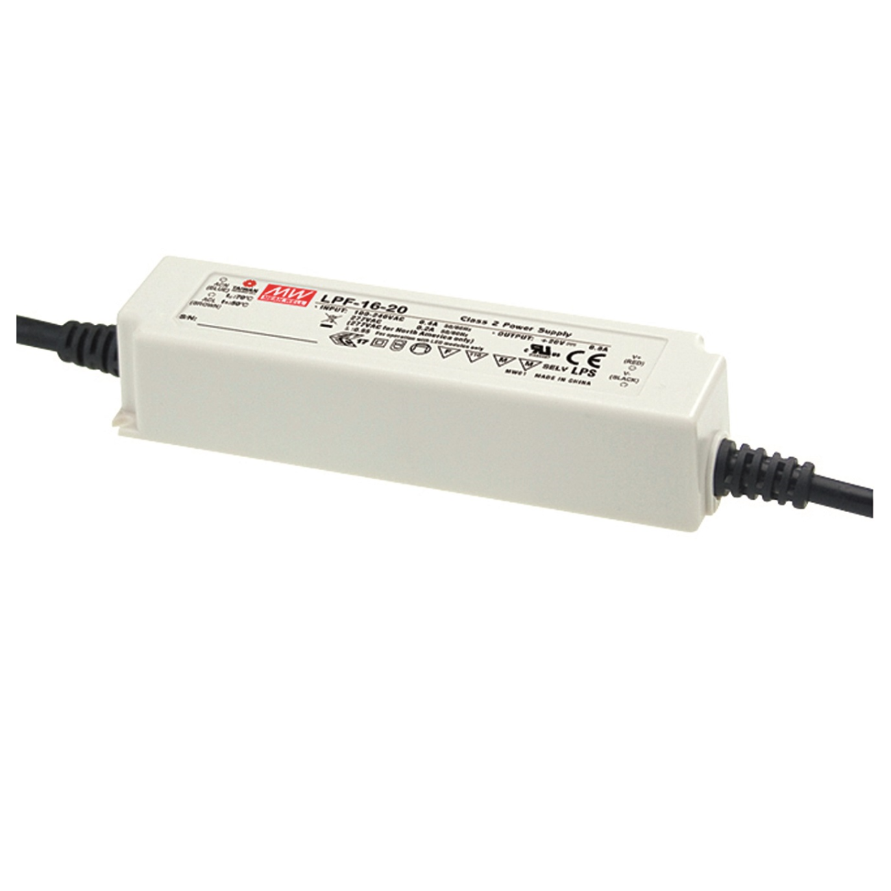 MeanWell LPF-16-24 (16,08W/24V) LED-Netzteil - Netzteilshop24.de