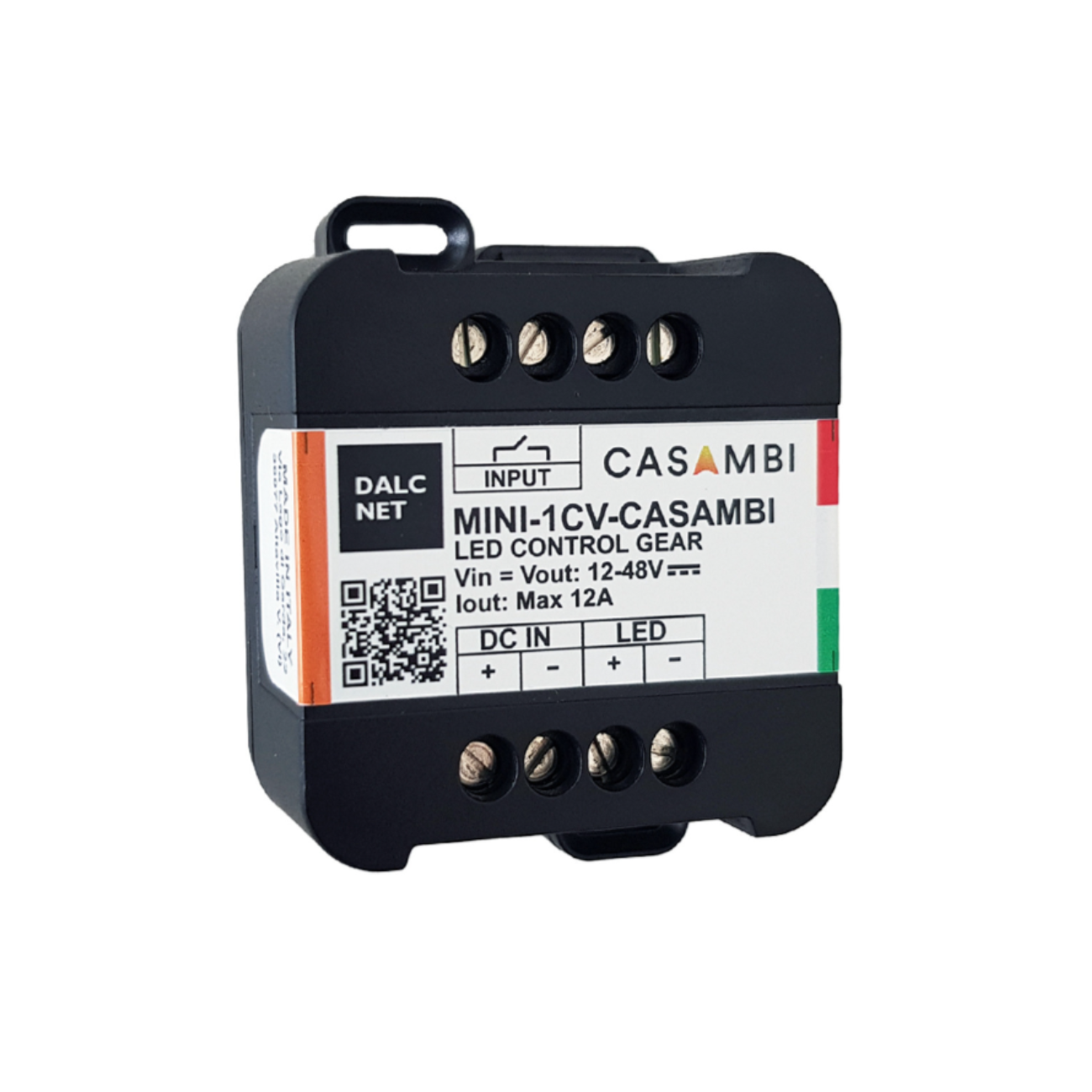 DALCNET MINI-1CV-CASAMBI Casambi / Push-Dimm / Dimmer / CV / 576W / 12 A / 12V-48V - Netzteilshop24.de