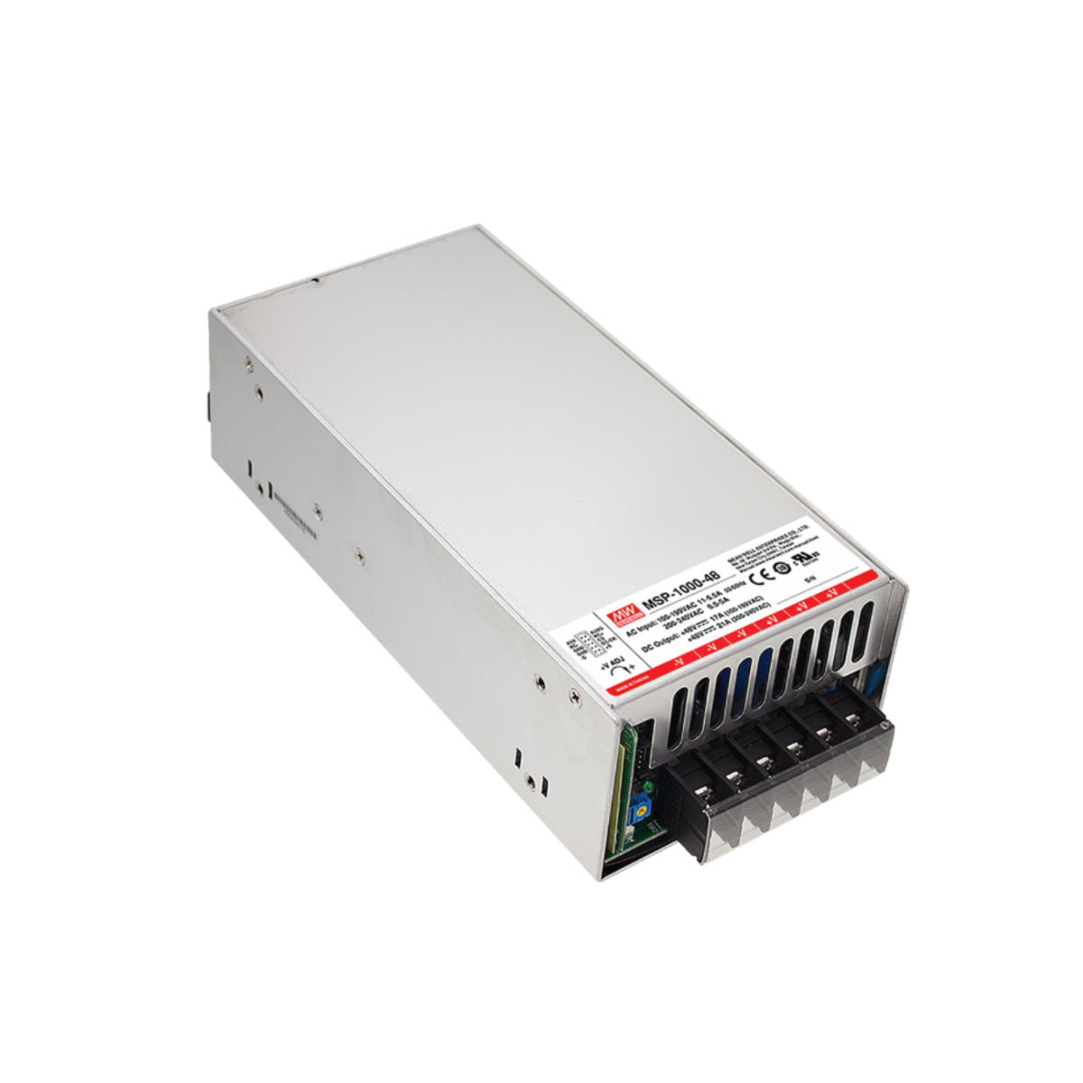 MEAN WELL MSP-1000-48 AC/DC-Industrienetzteil Geschlossen Metall (960W/48V/21A) (2xMOOP)