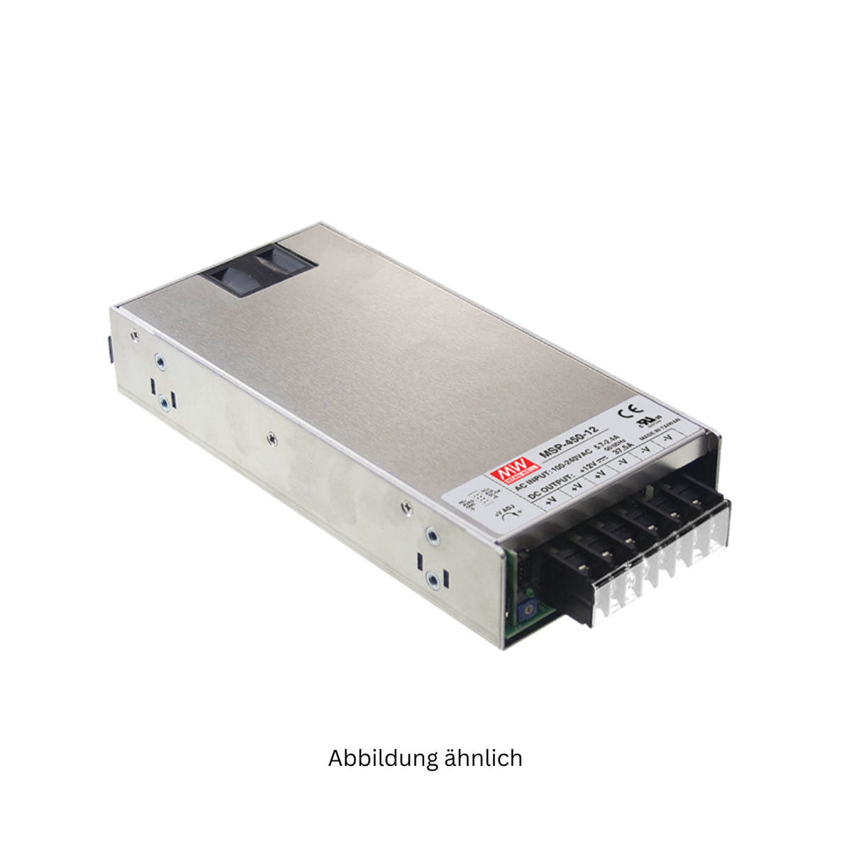 MEAN WELL MSP-450-24 AC/DC-Industrienetzteil Geschlossen Metall (451,2W/ 24V/ 18,8A) (MOOP)