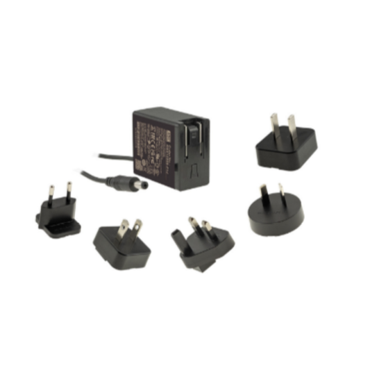 MeanWell AC PLUG-MIX4 AC-Steckeradapter 5er-Set für NGE-Serie