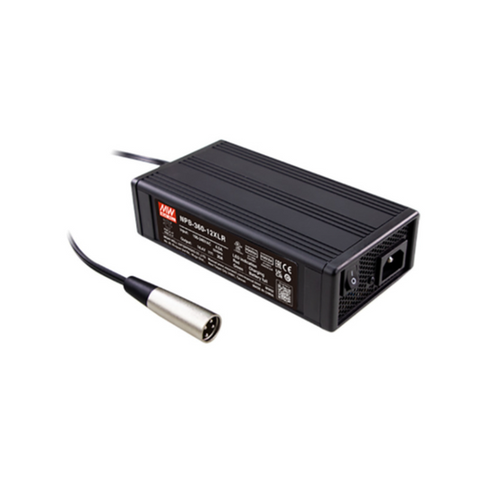 MeanWell NPB-360-48XLR (364,8W/57,6V) Ladegerät für Blei-Akkus / Akkulader - Netzteilshop24.de