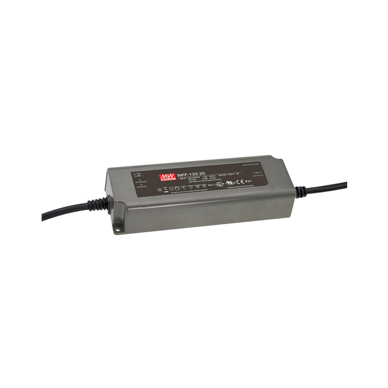 MeanWell NPF-120-15 (120W/15V) LED-Netzteil - Netzteilshop24.de
