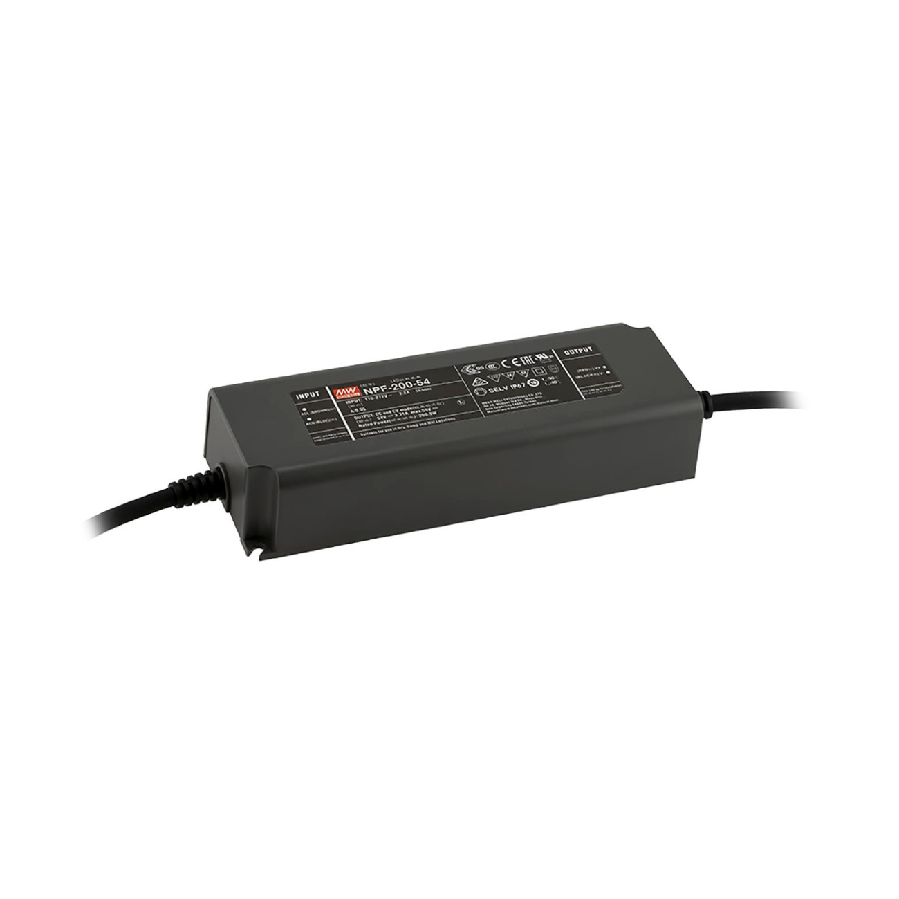 MeanWell NPF-200V-42 (199,5W/42V)LED-Netzteil (dimmbar) - Netzteilshop24.de