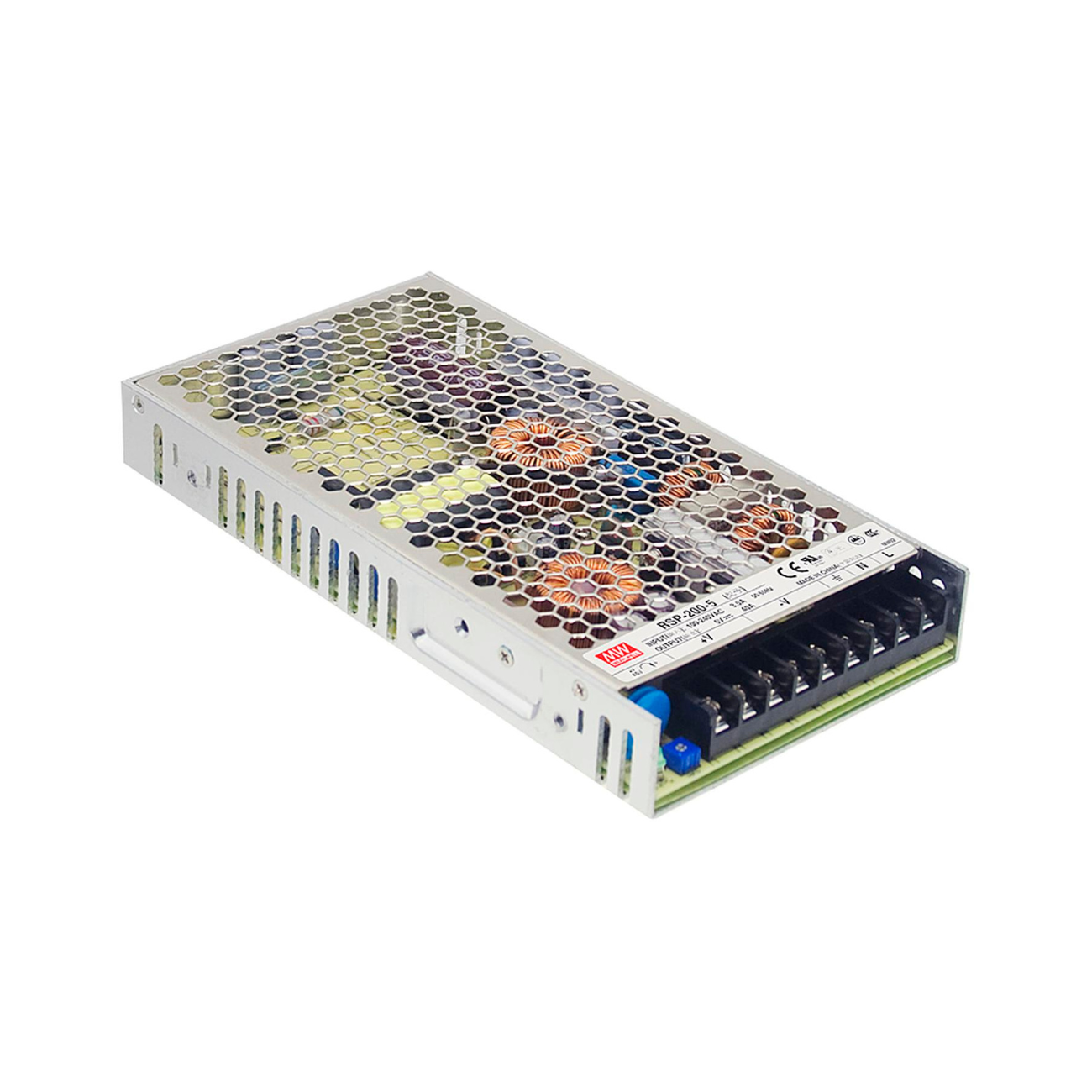 MeanWell RSP-200-7.5 (200W/7.5V) Einbaunetzteil / Netzteilbaustein - Netzteilshop24.de