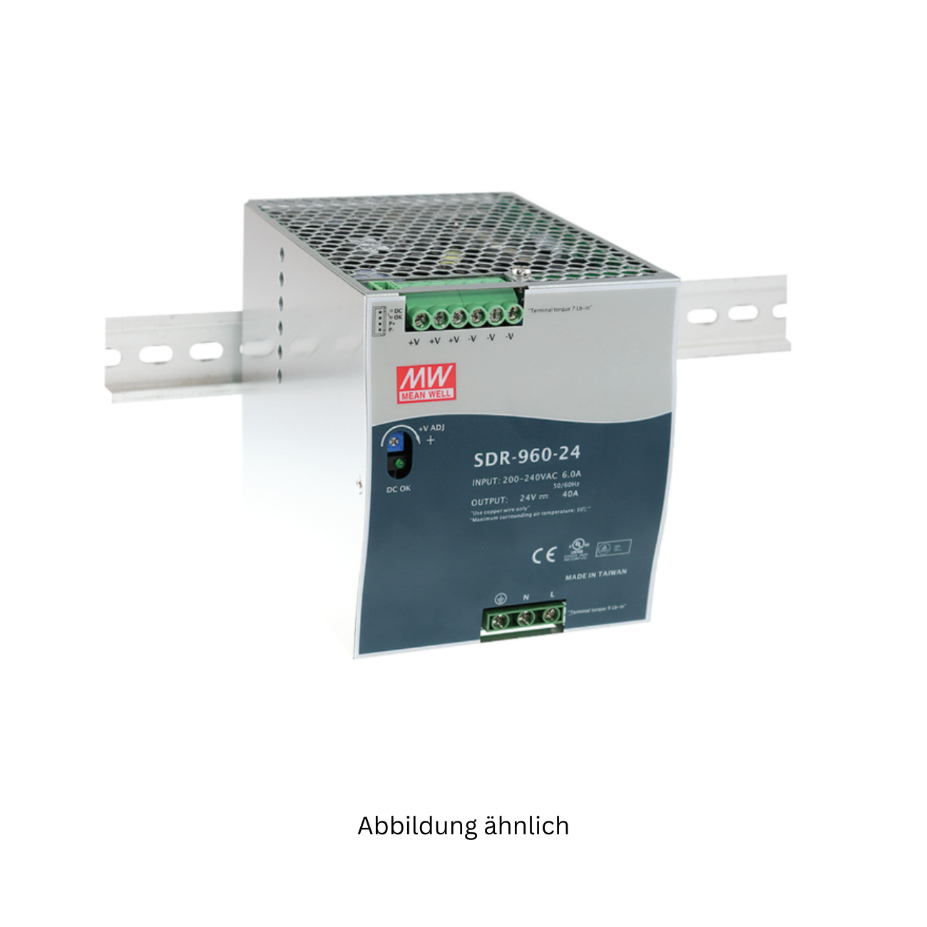 MeanWell SDR-960-48 (960W/48V) Hutschienen-Netzteil