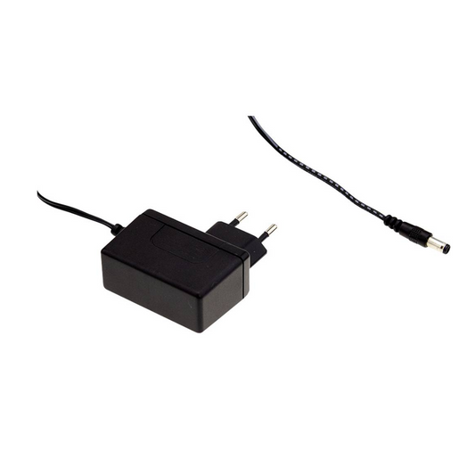 MeanWell SGA12E12-P1J (12W/12V) Steckernetzteil - Netzteilshop24.de