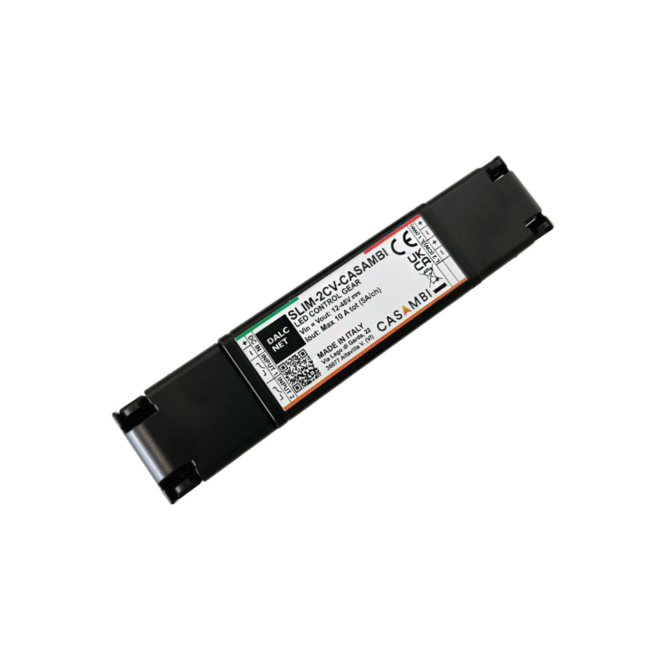 DALCNET SLIM-2CV-CASAMBI Push-Dimm / Casambi / Dimmer / CV / 240W / 5 A / 12V-48V - Netzteilshop24.de