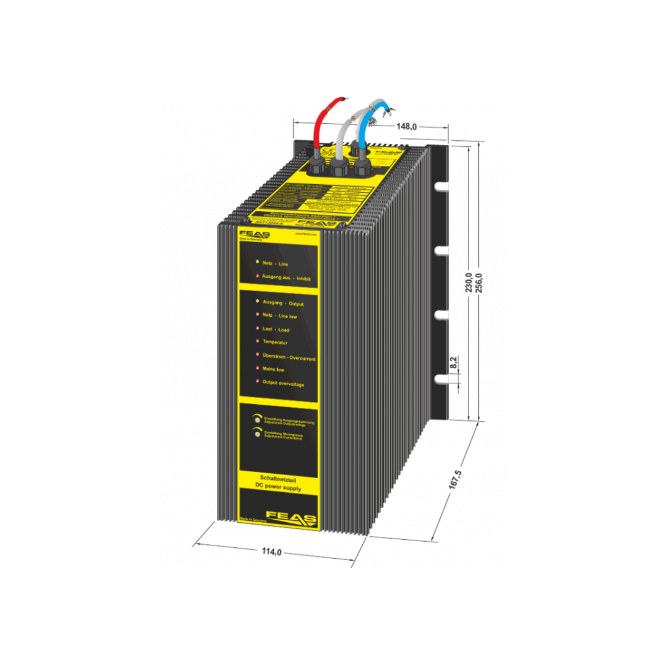 FEAS Schaltnetzteil SNT13024-K (720,0W/864,0W / 24V) LED-Netzteil - Netzteilshop24.de