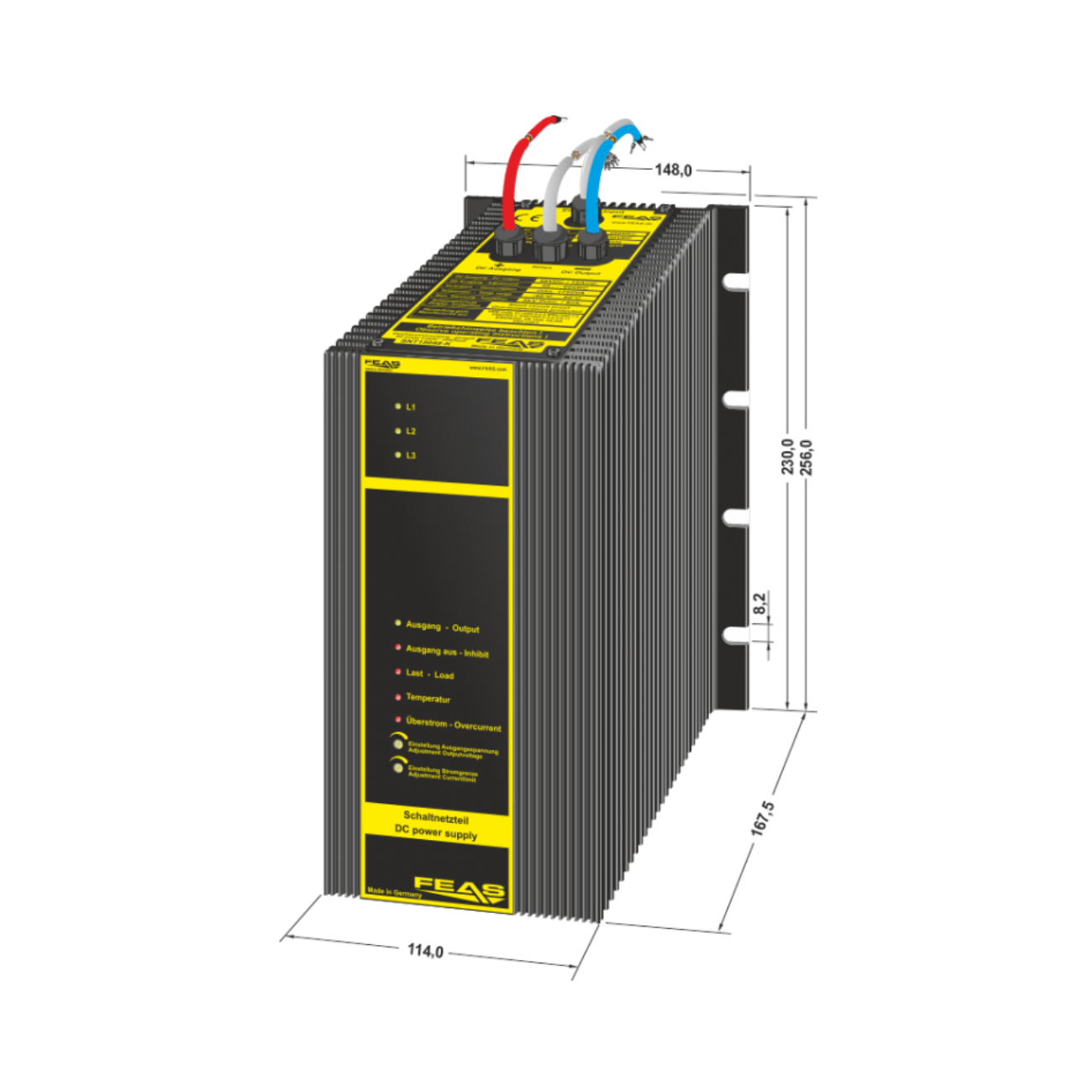 FEAS Schaltnetzteil SNT15048-K (720W/1080W / 48V) LED-Netzteil - Netzteilshop24.de