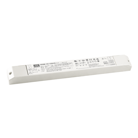 MEAN WELL SPWM-150-12DA2Q AC/DC-LED-Netzteil CV (150W/12V/12,5A) Dali-2