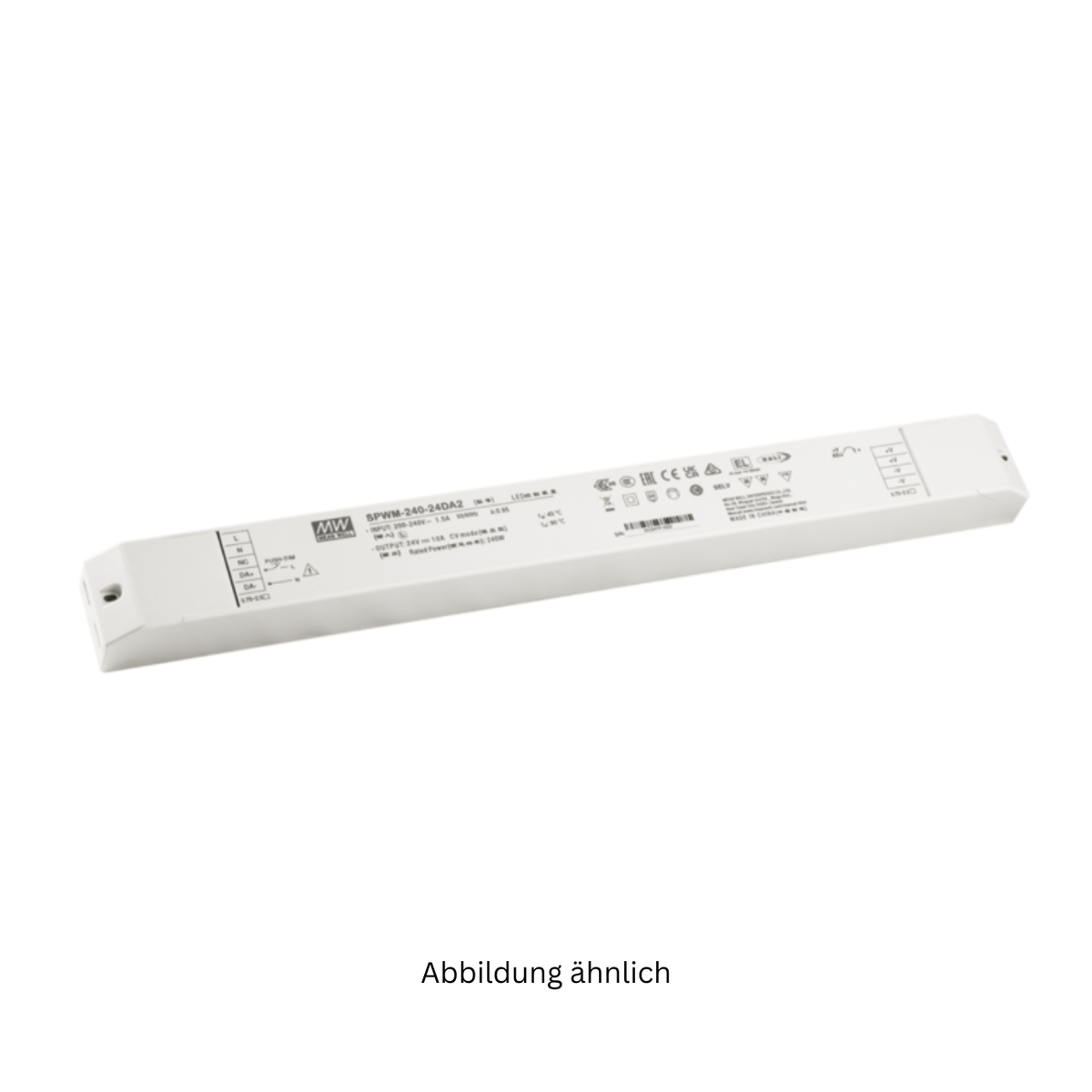 MEAN WELL SPWM-240-48DA2 AC/DC-LED-Netzteil CV (240W/48V/5A) Dali-2