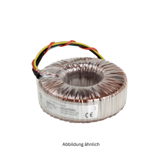 Torivac Transformator TT0150218 Ringkern (120VA/230V/2x18V/ 2x4,16A)