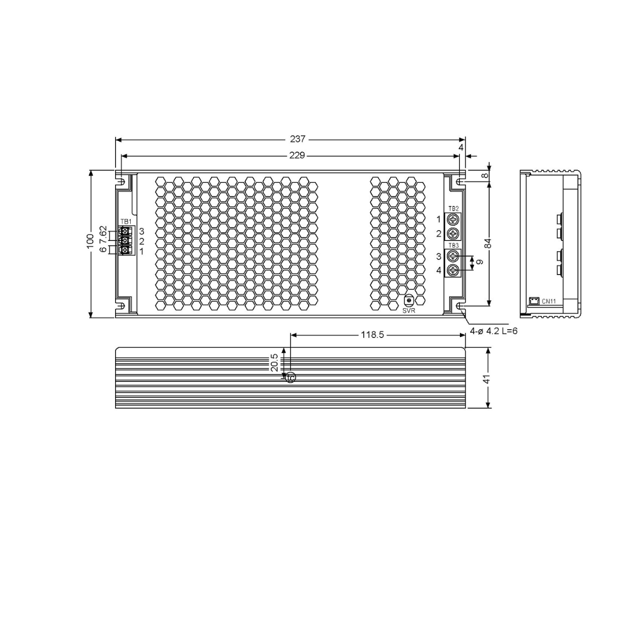 MeanWell UHP-750-12 (720W/12V) Schaltnetzteil / AC/DC-Netzteilbaustein - Netzteilshop24.de