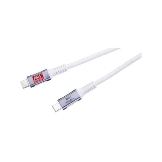 MEAN WELL Anschlusskabel USB3.2TYPECPD3 USB 3.2 Type C Cable USB 3.2 1m