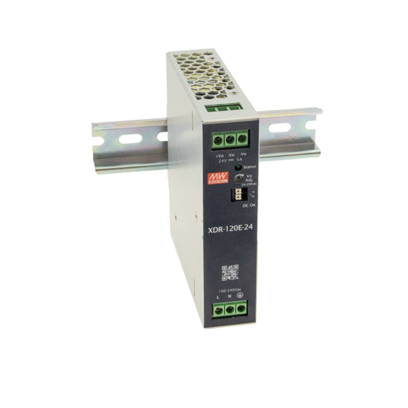 MeanWell XDR-120E-48 (120W/48V) AC/DC Industrienetzteil Hutschiene